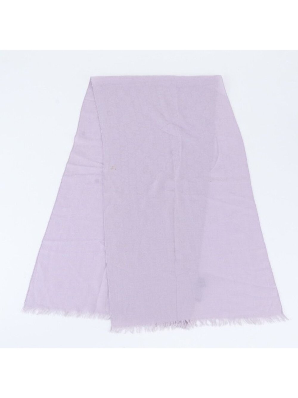 Gucci Silk GG Pattern Shawl Scarf